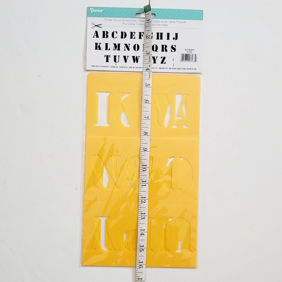 2" Alphabet Stencils - Picture 4 of 6